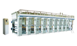 Computer Controlled High Speed Rotogravure Printing Machine