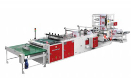 Fully Automatic Patch Handle Bag Making Machine