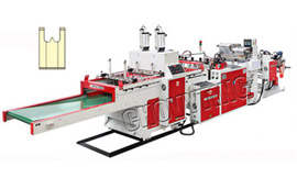 Fully Automatic Super High Speed T-shirt Bag Making Machine
